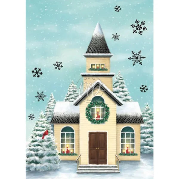 Christmas Snow Church