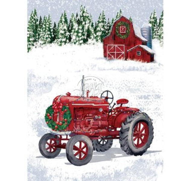 Christmas Tractor