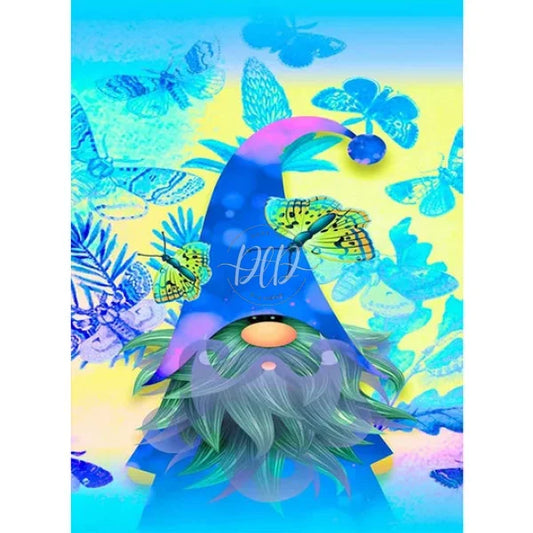Colorful Butterfly Gnome