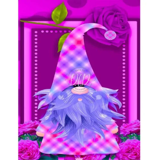 Colorful Rose Gnome