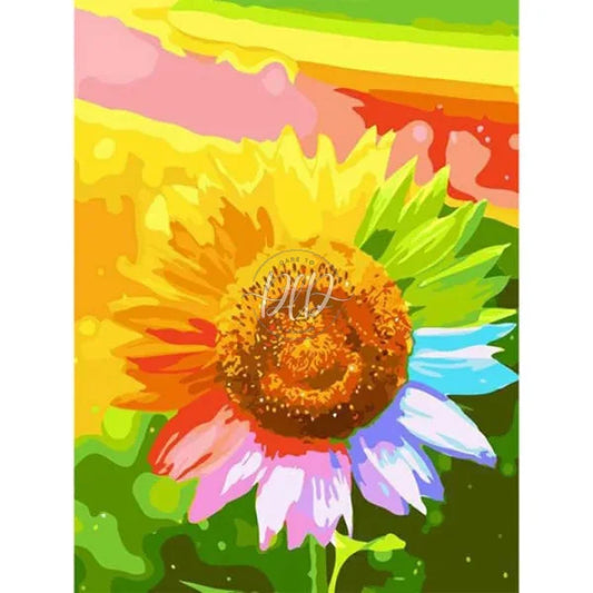 Colorful Sunflower