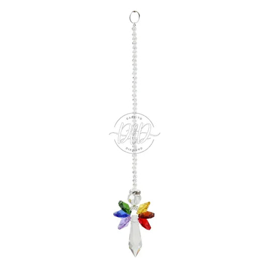 Crystal Angel Hanging Pendant