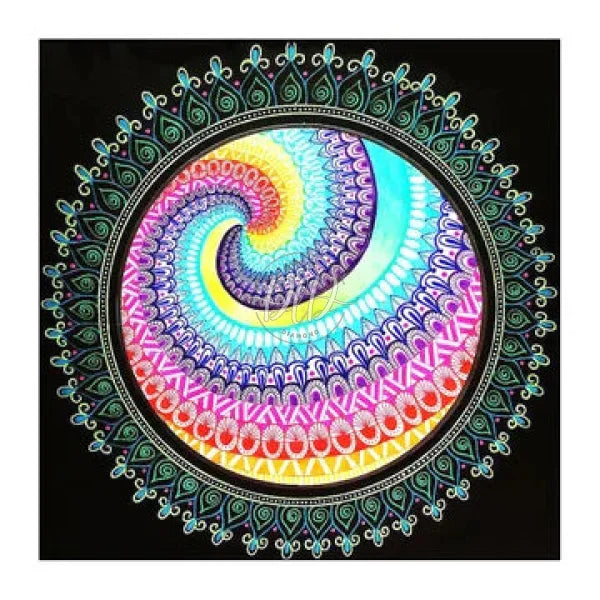 Crystal Mandala 30*30Cm(Canvas) Full Beautiful Special Shaped Drill Diamond Painting