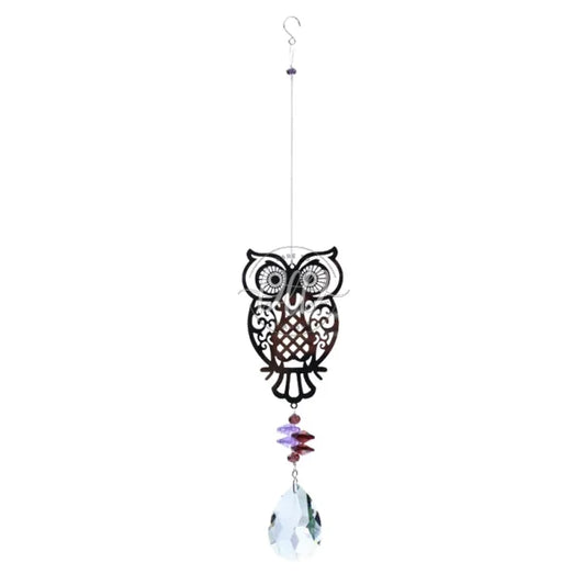 Crystal Prisms Animal Wind Chimes