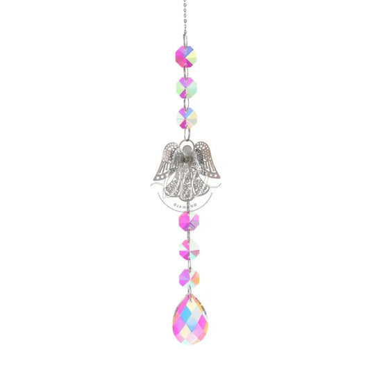 Crystal Wind Chimes Angel