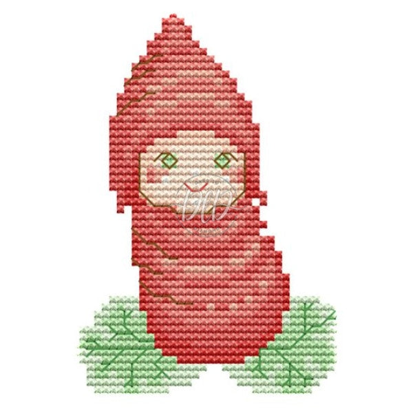 Cute Carrot(14*10Cm) 14Ct Cross Stitch Kit