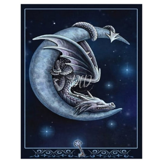 Dragon Twines The Moon