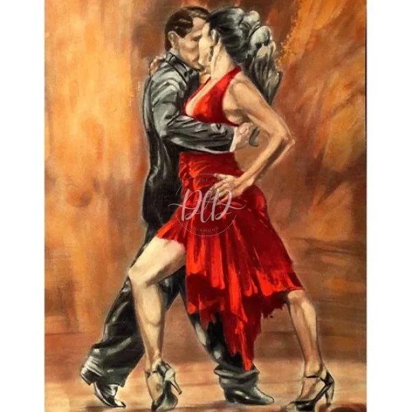 Drunken Tango 30*40Cm(Canvas) Full Round Drill Diamond Painting