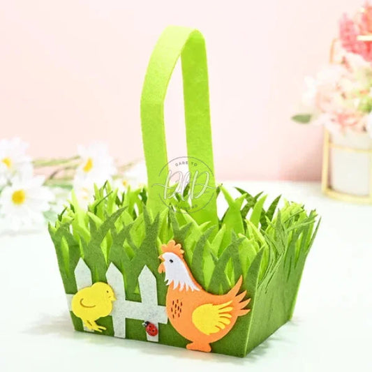 Easter Egg Basket Portable