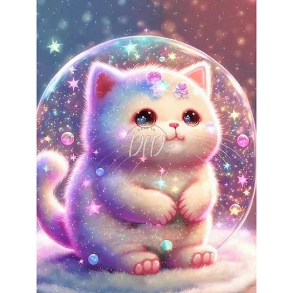 Fantasy Cartoon Kitten