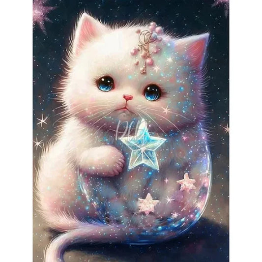 Fantasy Cartoon Kitten