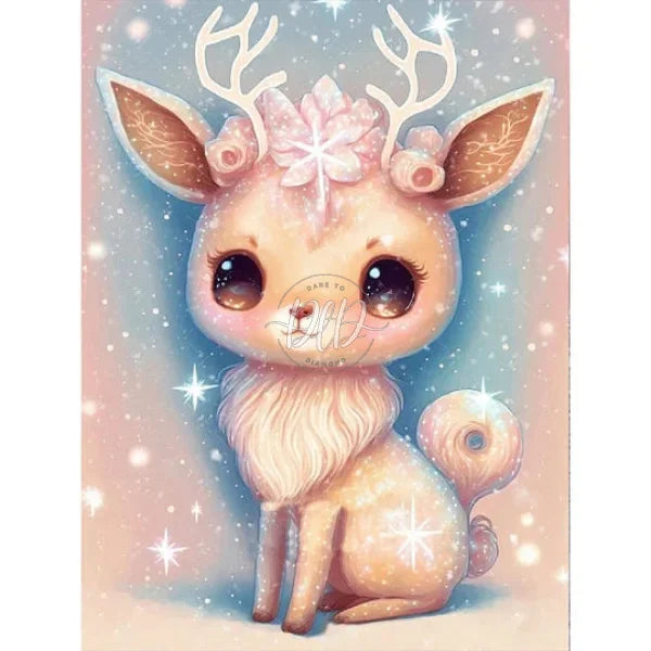 Fantasy Cartoon Sika Deer