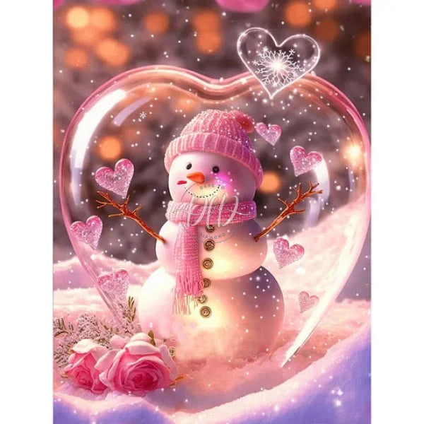 Fantasy Cartoon Snowman