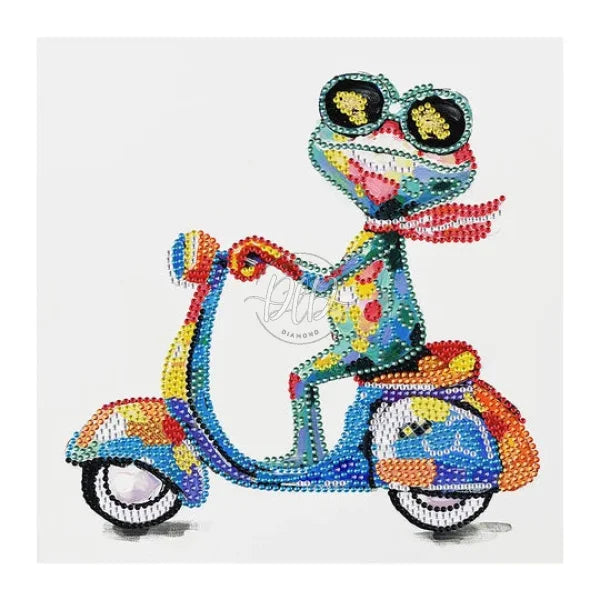 Frog On Electric Bike