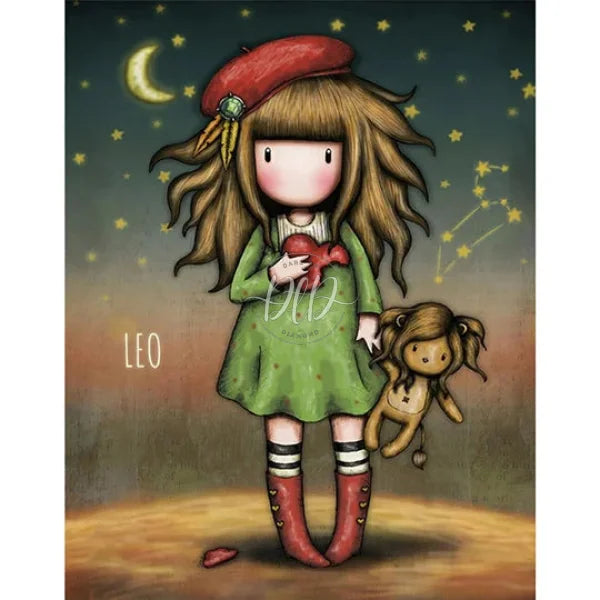 Gorjuss Cartoon Little Girl