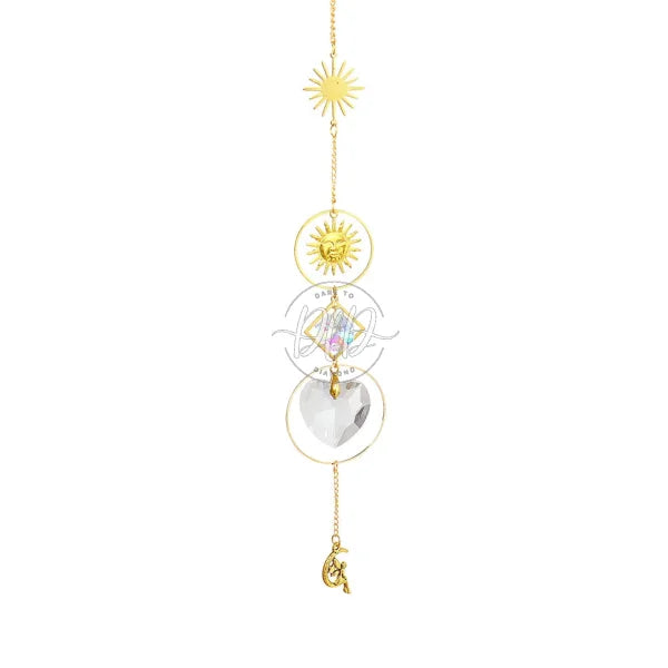 Hanging Moon Sun Heart Ball Light