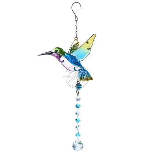 Hummingbird Dragonfly Colorful Beads