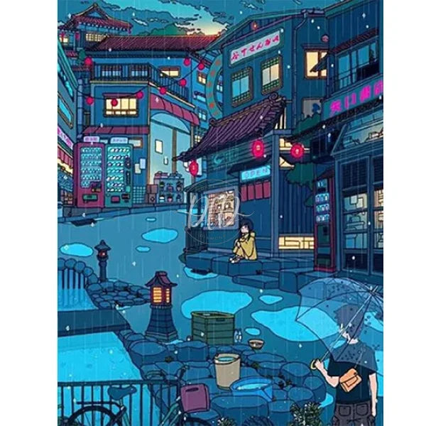 Japanese Anime Illustration