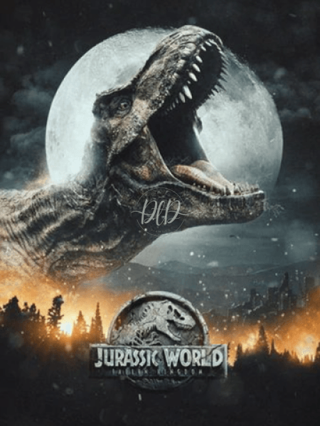 Jurassic World 30*40Cm(Canvas) Full Round Drill Diamond Painting