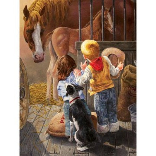 Kids And Animals