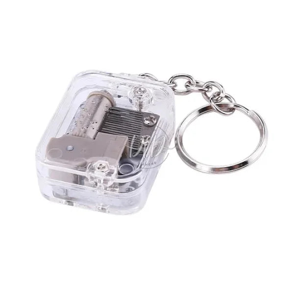 Kids Diy Music Box Movement Keychain