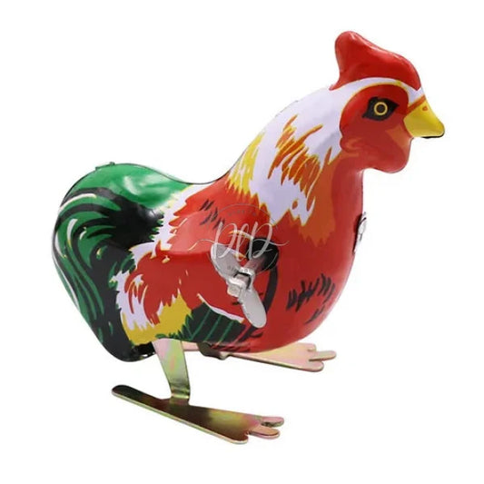 Metal Chicken Clockwork Toy