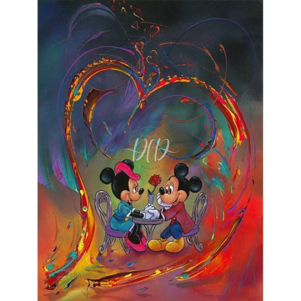 Mickey Mouse 30*40Cm(Canvas) Full Round Drill Diamond Painting