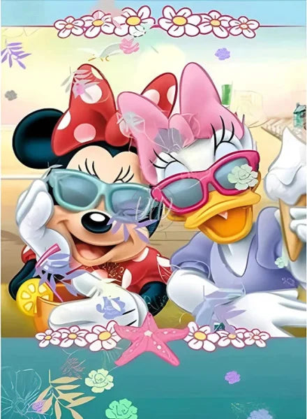 Mickey Mouse Minnie And Duck