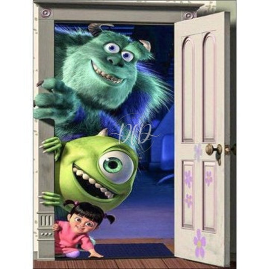 Monsters Inc 30*40Cm(Canvas) Full Round Drill Diamond Painting