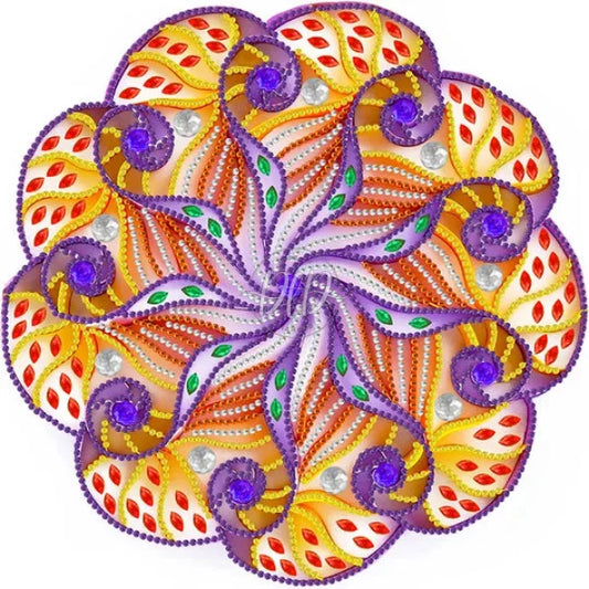 Paper Mandala Painting