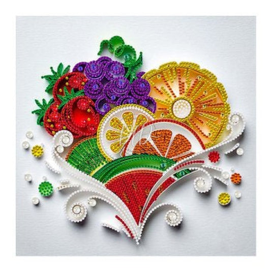 Paper Quilling Fruit Love