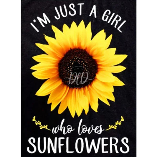 Sunflower English Calligraphy And Painting