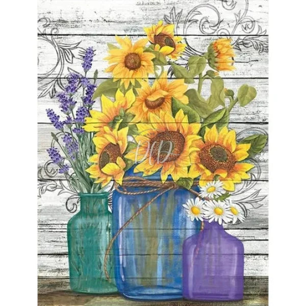 Sunflower Vase