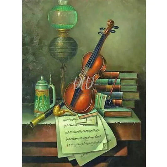 Violin On The Table