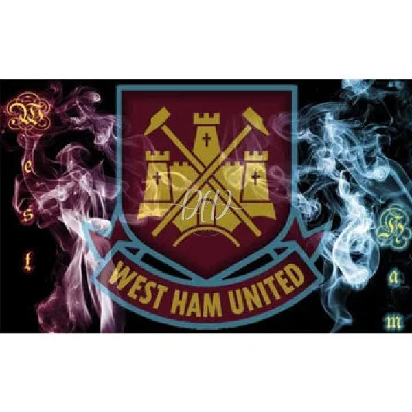 West Ham United Team Crest 40*30Cm(Canvas) Full Round Drill Diamond Painting