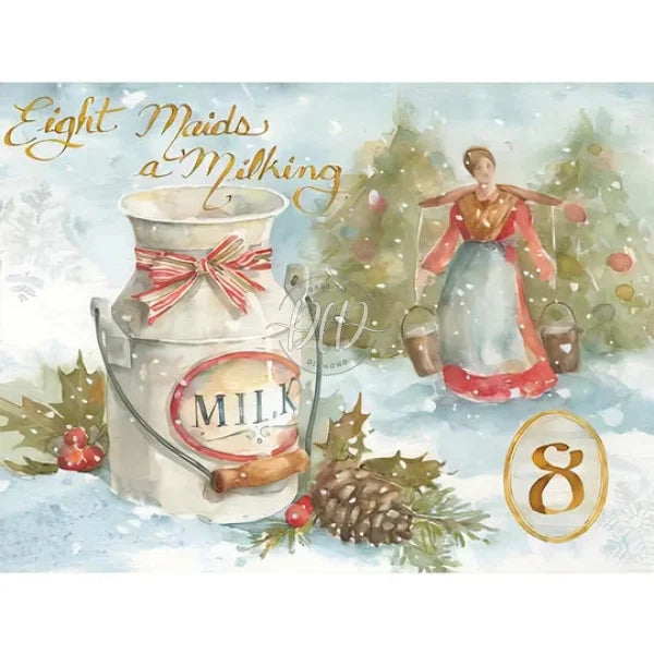 Winter Lakeside Milk