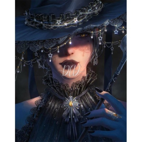 Witch 30*40Cm(Canvas) Full Round Drill Diamond Painting