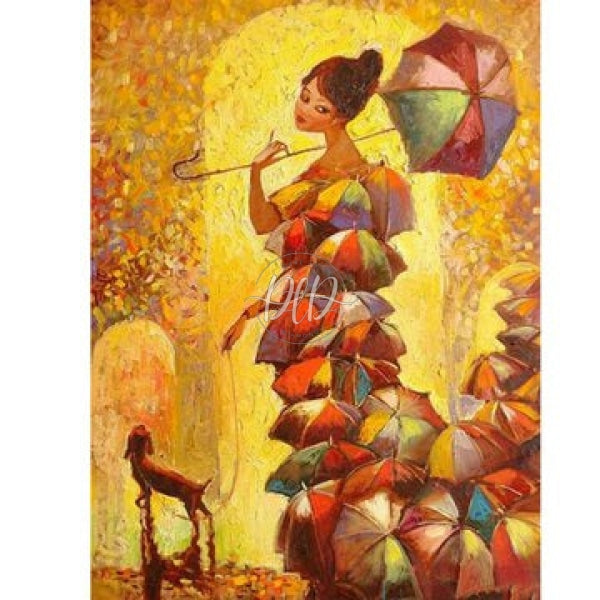 Woman With Umbrella